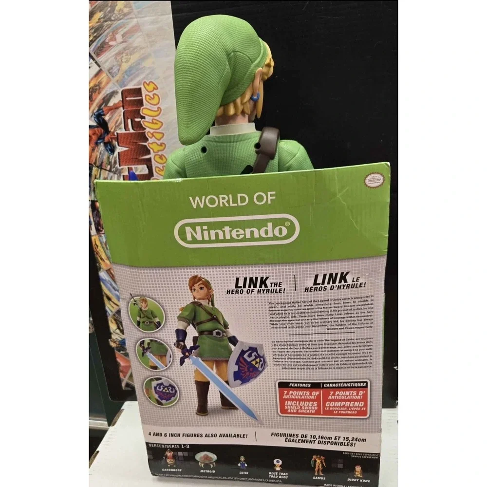 World of Nintendo The Legend of Zelda Link 20-Inch figure NEW in Package